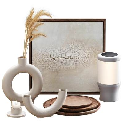 现代陶瓷装饰品摆件组合